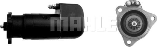 MAHLE MS 562 - Стартер autocars.com.ua