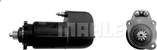 MAHLE MS 573 - Стартер autocars.com.ua
