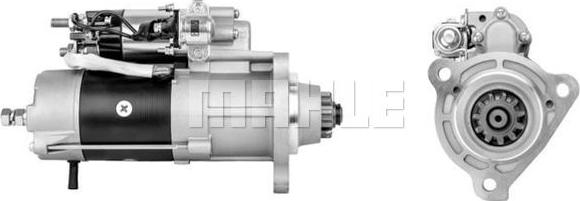 MAHLE MS 884 - Стартер autocars.com.ua