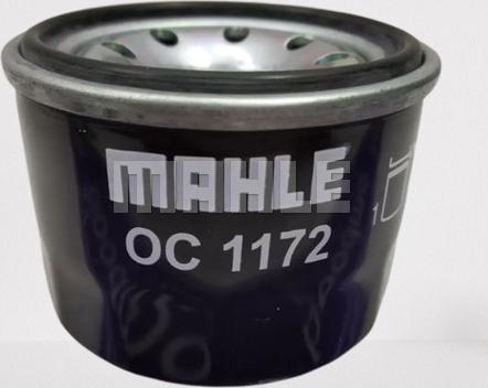 MAHLE OC 1172 - Масляний фільтр autocars.com.ua