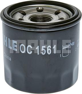 MAHLE OC 1561 - Масляний фільтр autocars.com.ua
