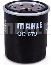 MAHLE OC 579 - Масляний фільтр autocars.com.ua