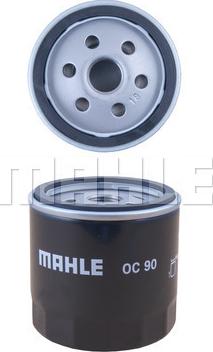 MAHLE OC 90 - Фільтр масляний Combo бензин >01-Aveo-Lanos-Lacetti-OPEL autocars.com.ua