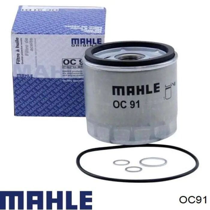 MAHLE OC 91 - Масляний фільтр autocars.com.ua