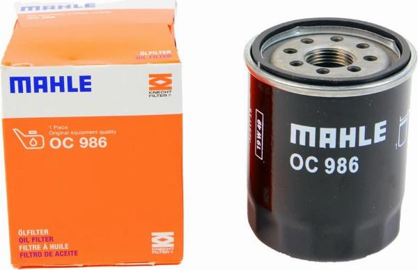 MAHLE OC 986 - Масляный фильтр autodnr.net