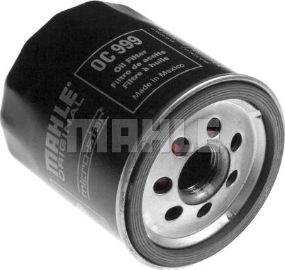 MAHLE OC 999 - Масляний фільтр autocars.com.ua