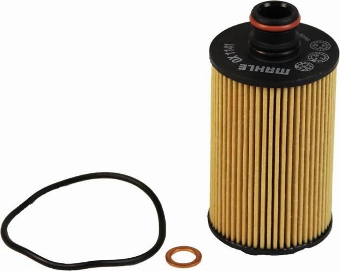 MAHLE OX 1141D - Масляний фільтр autocars.com.ua