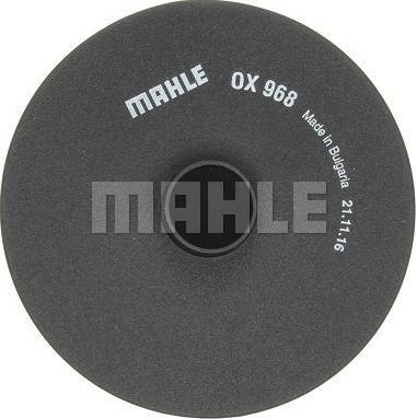 MAHLE OX 968D - Фільтр масляний Kangoo 1.2i Kangoo-Logan-Duster-Clio- Megane-Scenic 13- autocars.com.ua