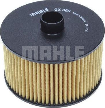 MAHLE OX 968D - Фільтр масляний Kangoo 1.2i Kangoo-Logan-Duster-Clio- Megane-Scenic 13- autocars.com.ua