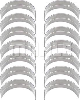 MAHLE SM76200 - Комплект підшипників колінчастого вала autocars.com.ua