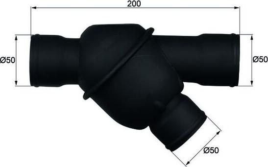 MAHLE TH 24 79 - Термостат, охолоджуюча рідина autocars.com.ua