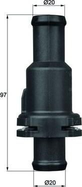 MAHLE TH 5 80 - Термостат, охолоджуюча рідина autocars.com.ua