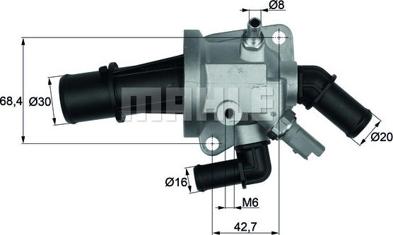 MAHLE TI 153 88 - Термостат autocars.com.ua