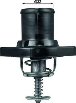 MAHLE TI 182 89 - Термостат, охолоджуюча рідина autocars.com.ua