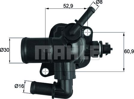 MAHLE TI 251 88D - Термостат, охлаждающая жидкость avtokuzovplus.com.ua