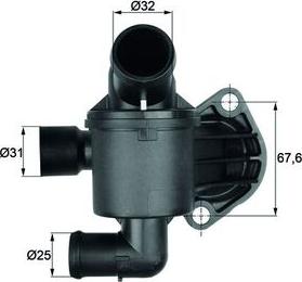 MAHLE TI 35 87 - Термостат, охолоджуюча рідина autocars.com.ua