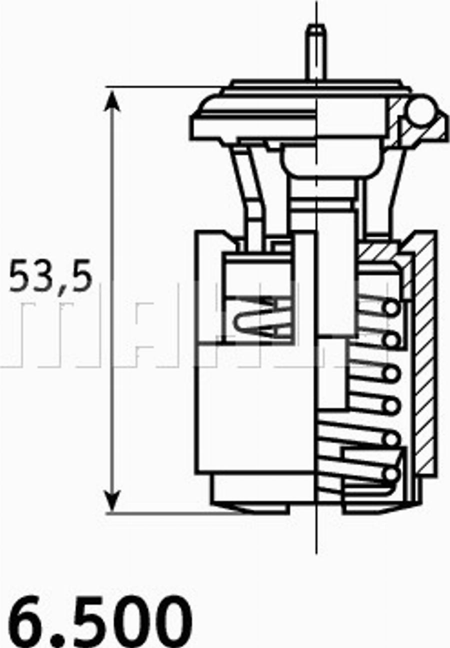 MAHLE TX 54 87D -  avtokuzovplus.com.ua