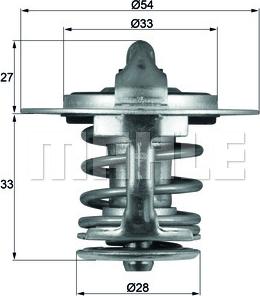 MAHLE TX 84 77 - Термостат, охлаждающая жидкость avtokuzovplus.com.ua