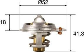 MAHLE TX 85 82 - Термостат, охолоджуюча рідина autocars.com.ua