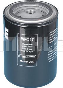 MAHLE WFC 17 - Фільтр для охолоджуючої рідини autocars.com.ua