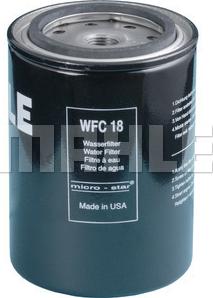 MAHLE WFC 18 - Фільтр для охолоджуючої рідини autocars.com.ua