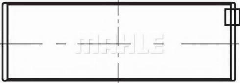 MAHLE 001 PL 18797 025 - шатуни підшипник autocars.com.ua