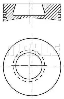 MAHLE 003 78 10 - Поршень autocars.com.ua