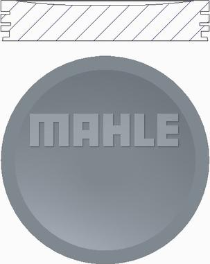 MAHLE 033 PI 91205 000 - Поршень autocars.com.ua