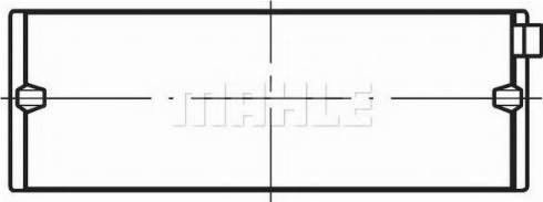 MAHLE 037 HL 21040 075 - Підшипник коленвала autocars.com.ua