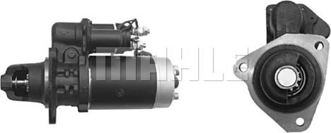 MAHLE 11139163 - Стартер autocars.com.ua