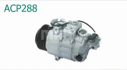 MAHLE ACP 288 000S - Компресор, кондиціонер autocars.com.ua