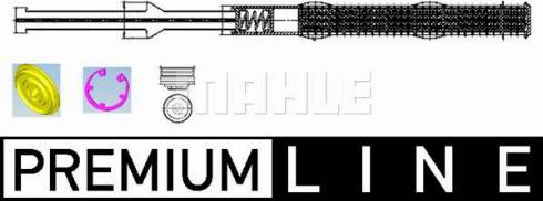 MAHLE AD 45 000P - Осушувач, кондиціонер autocars.com.ua