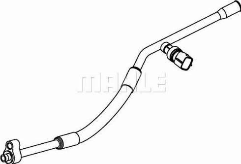 MAHLE AP 72 000P - Трубопровід високого тиску, кондиціонер autocars.com.ua