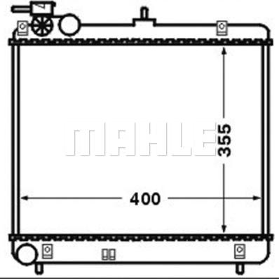 MAHLE CR 1465 000S - Радіатор, охолодження двигуна autocars.com.ua