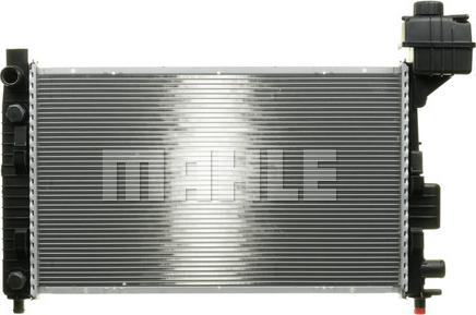 MAHLE CR 323 000P - Радіатор, охолодження двигуна autocars.com.ua