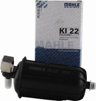 MAHLE KI 22 - Паливний фільтр autocars.com.ua