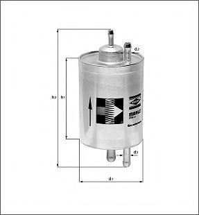 MAHLE KL 254 - Топливный фильтр avtokuzovplus.com.ua