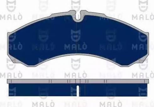 AKRON-MALÒ 1050077 - Гальмівні колодки, дискові гальма autocars.com.ua