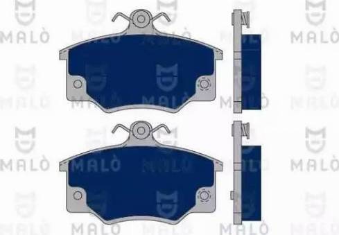 AKRON-MALÒ 1050296 - Гальмівні колодки, дискові гальма autocars.com.ua