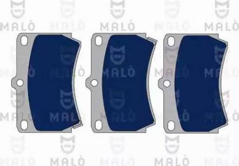 AKRON-MALÒ 1050593 - Гальмівні колодки, дискові гальма autocars.com.ua