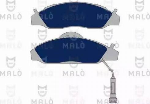 AKRON-MALÒ 1050826 - Гальмівні колодки, дискові гальма autocars.com.ua
