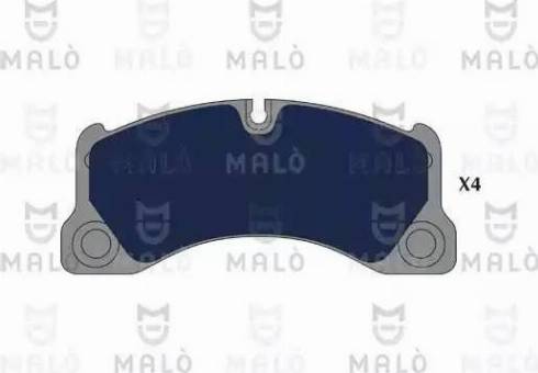 AKRON-MALÒ 1051186 - Гальмівні колодки, дискові гальма autocars.com.ua