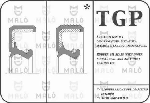 AKRON-MALÒ 1101P - Ущільнене кільце, ступінчаста коробка передач autocars.com.ua