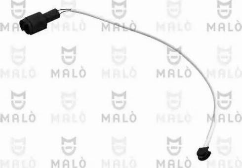 AKRON-MALÒ 124045 - Сигналізатор, знос гальмівних колодок autocars.com.ua