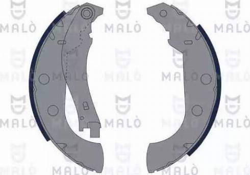 AKRON-MALÒ 1390022 - Комплект гальм, барабанний механізм autocars.com.ua