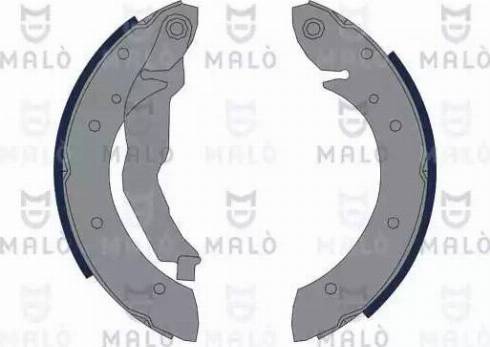 AKRON-MALÒ 1390376 - Комплект гальм, барабанний механізм autocars.com.ua