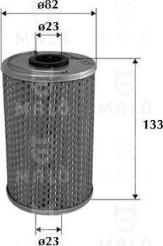 AKRON-MALÒ 1510192 - Масляний фільтр autocars.com.ua