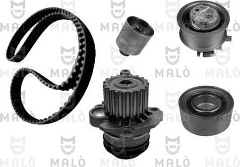 AKRON-MALÒ 1555014 - Водяний насос + комплект зубчатого ременя autocars.com.ua