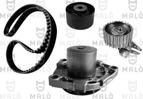 AKRON-MALÒ 1555022 - Водяний насос + комплект зубчатого ременя autocars.com.ua