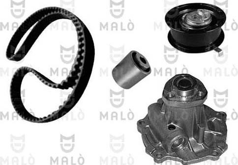 AKRON-MALÒ 1555026 - Водяний насос + комплект зубчатого ременя autocars.com.ua